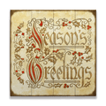 Seasons Greetings: Generic - Wood & Metal Wall Art