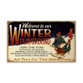 Yellow Snow: Generic - Wood & Metal Wall Art