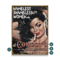 Nameless Shameless Women - Wood & Metal Wall Art