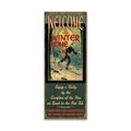 Winter Home XCountry: Generic - Wood & Metal Wall Art