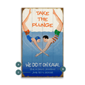 Take the Plunge Diving Couple - Wood & Metal Wall Art