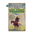 Western Lovers - Wood & Metal Wall Art