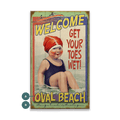 Get Your Toes Wet - Wood & Metal Wall Art