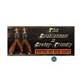 Cowboy Friendly - Wood & Metal Wall Art