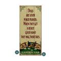 English Bulldog Poker - Wood & Metal Wall Art