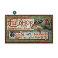 Fly Shop and Fly Tying Advice - Wood & Metal Wall Art