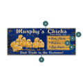 Murphy's Chicks - Wood & Metal Wall Art