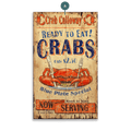 Ready to Eat Crabs - Wood & Metal Wall Art