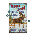 Moose Bend - Wood & Metal Wall Art