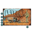Arizona Slim - Wood & Metal Wall Art