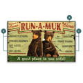 Camp Run-a-Muk - Wood & Metal Wall Art