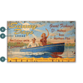Sunny Days Lodge - Wood & Metal Wall Art