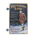 Northwoods Lodge - Wood & Metal Wall Art
