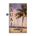 Kauai Palm - Wood & Metal Wall Art