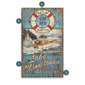 Fair Lady Yacht Club- Wood & Metal Wall Art