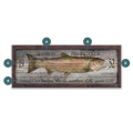 Fishing Club - Wood & Metal Wall Art