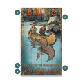 Baily's Guide Service: Distressed Finish - Wood & Metal Wall Art