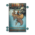 Baily's Guide Service: Smooth Finish - Wood & Metal Wall Art