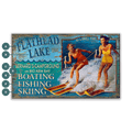 Lakeside Adventures - Wood & Metal Wall Art