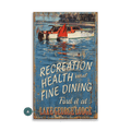 Find It at the Lodge - Wood & Metal Wall Art