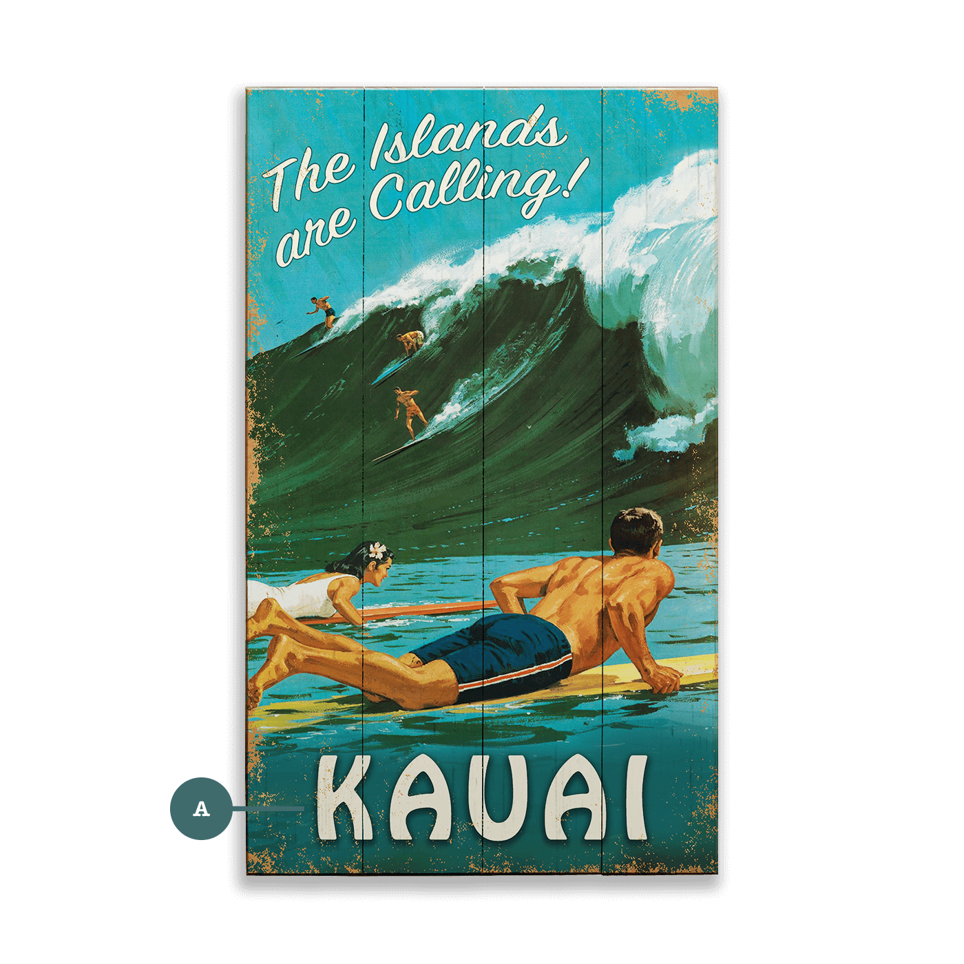 The Islands are Calling - Wood & Metal Wall Art