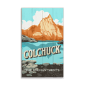 Colchuck: The Enchantments: Smooth Finish - Wood & Metal Wall Art