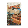 Leavenworth, Washington: Distressed Finish - Wood & Metal Wall Art