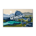 Big Horn Sheep at Glacier National Park: Smooth Finish - Wood & Metal Wall Art
