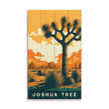 Sunset at Joshua Tree: Smooth Finish - Wood & Metal Wall Art
