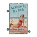 Atlantic Beach - Wood & Metal Wall Art