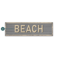 Breezy Beach - Wood & Metal Wall Art