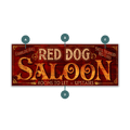 Red Dog Saloon - Wood & Metal Wall Art