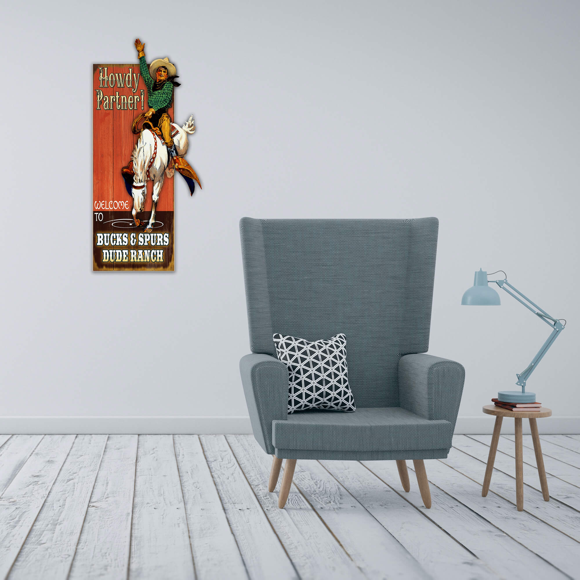 Howdy Partner - Wood Wall Decor