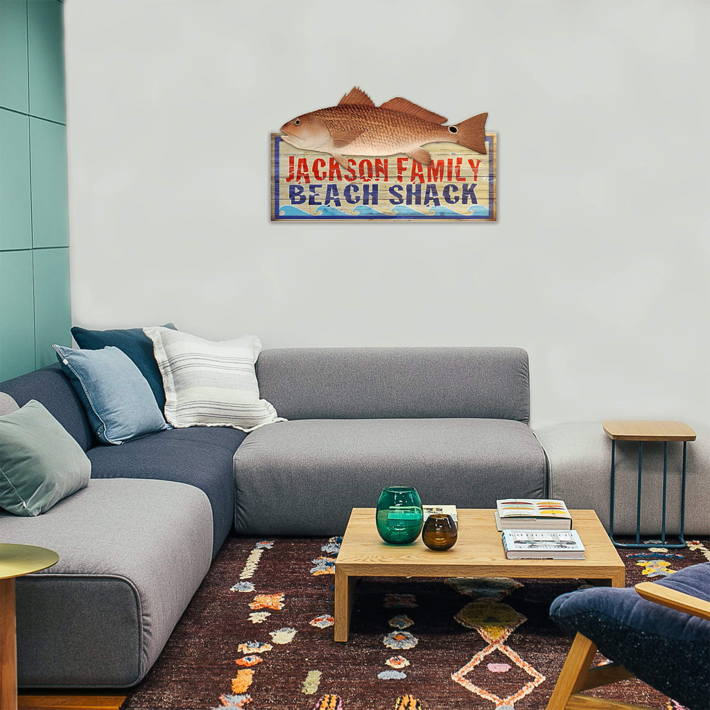 Saltwater Beach Shack - Wood Wall Decor