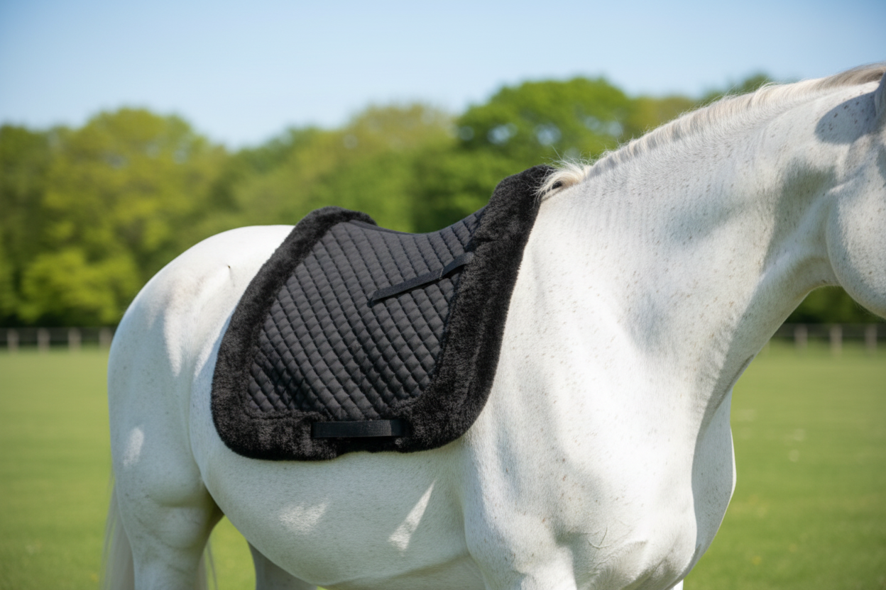 Premium Quality Cotton Half Pad Saddle Pad,