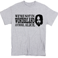 Charles Manson Wonderland True Crime Unisex Shirt Tee Horror Halloween Metaphysical