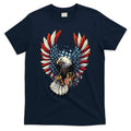 American Flag Bald Eagle 4th Of July USA Patriotic T-Shirt
