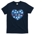 America Heart 4th Of July Cute Festive T-Shirt