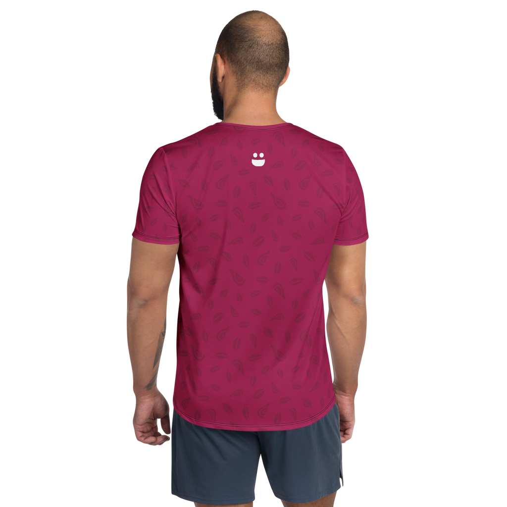 Men's Athletic Tee - Raspberry