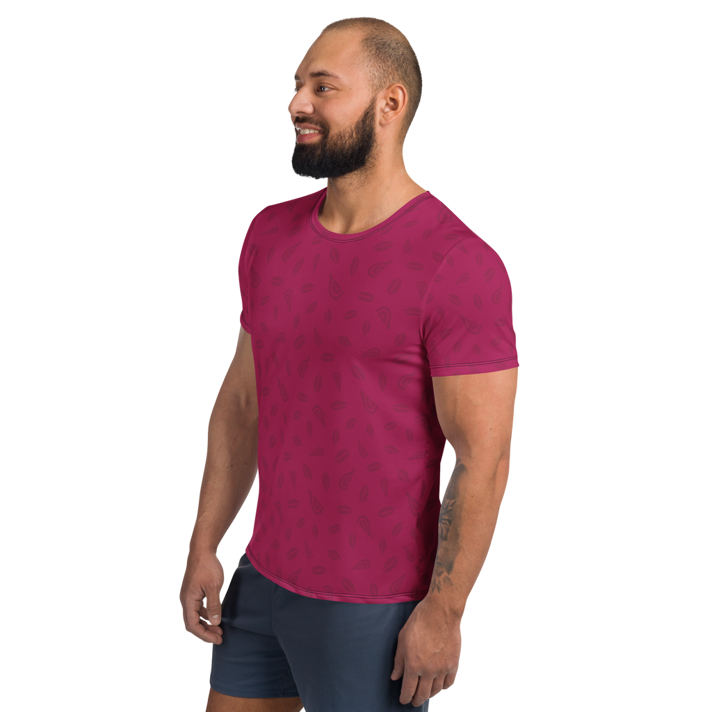 Men's Athletic Tee - Raspberry