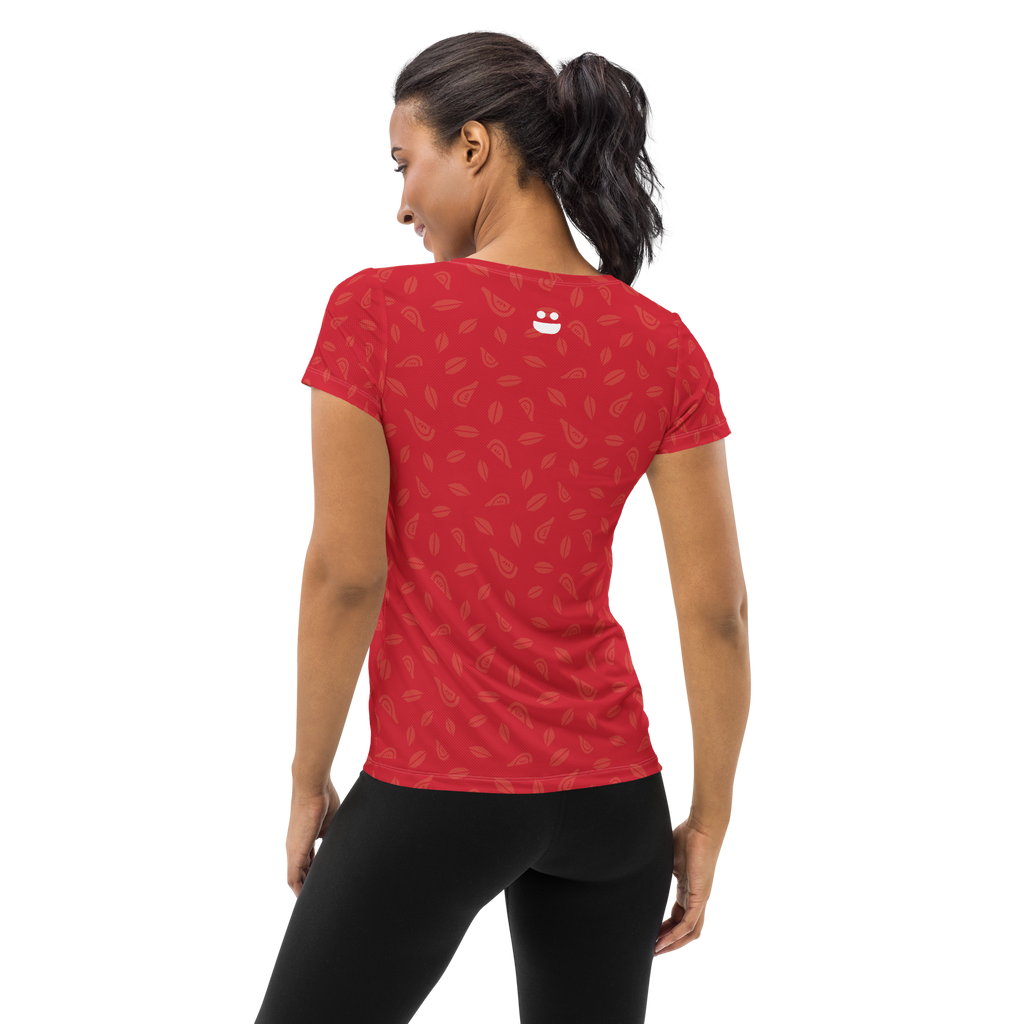Women's Athletic Tee - Strawberry