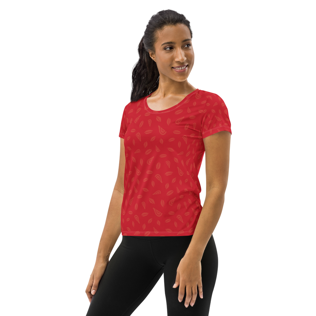 Women's Athletic Tee - Strawberry