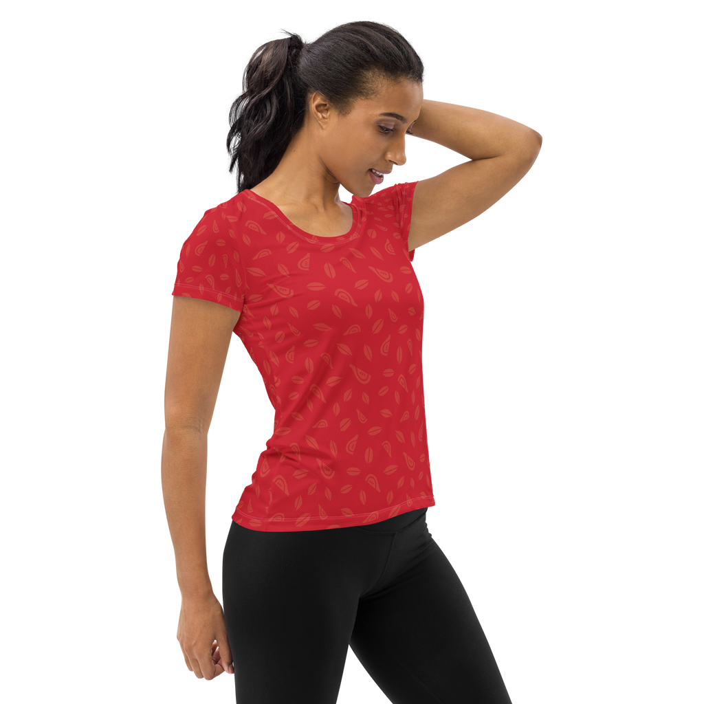 Women's Athletic Tee - Strawberry