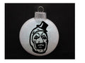 Art the Clown Terrifier Glitter Christmas Ornament Shatterproof Horror Halloween Metaphysical