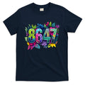 Anti Trump 8647 Floral Resist 86 47 Impeach Trump Impeach 47 Tank Top T-Shirt