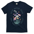 Anti Trump Floral Butterflies Democrat President Liberal T-Shirt