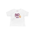 Dad's Mini Infant T-Shirt - White