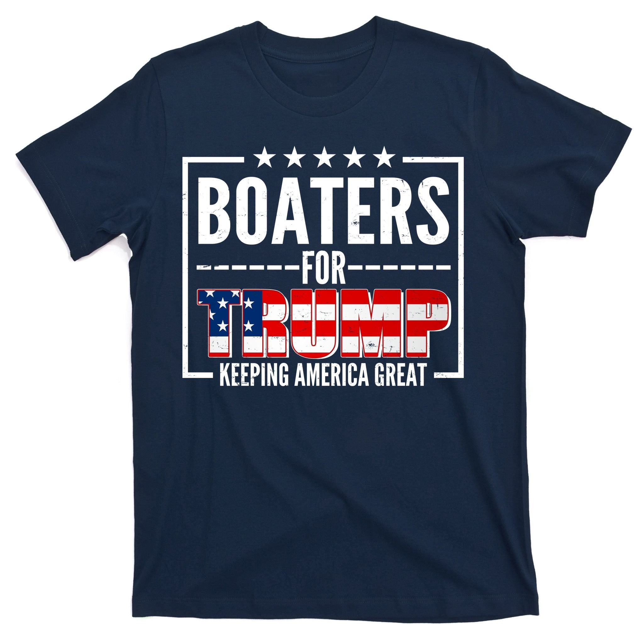 Boaters For Trump Keeping American Great T-Shirt