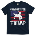 Cowboys For Trump: Western Trump Supporter Design T-Shirt