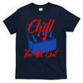 Chill The 4th Out Funny Fourth Of July Beer Cooler T-Shirt